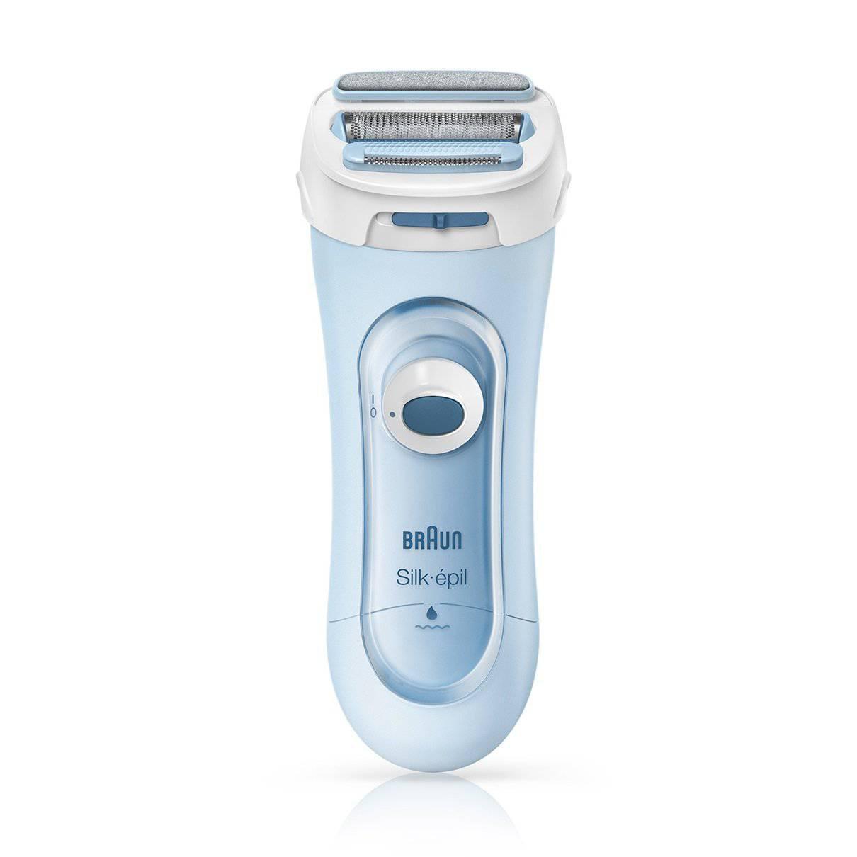 Braun Silk-Epil 3-in-1 Cordless Wet and Dry Electric Lady Shaver LS 5160 - Blue - Healthxpress.ie