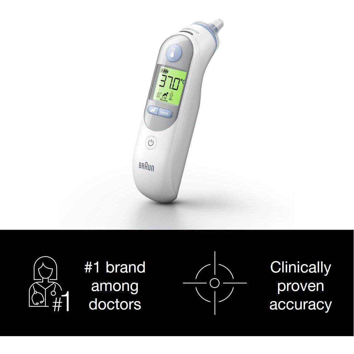Braun Thermoscan 7 Ear Thermometer, IRT6520
