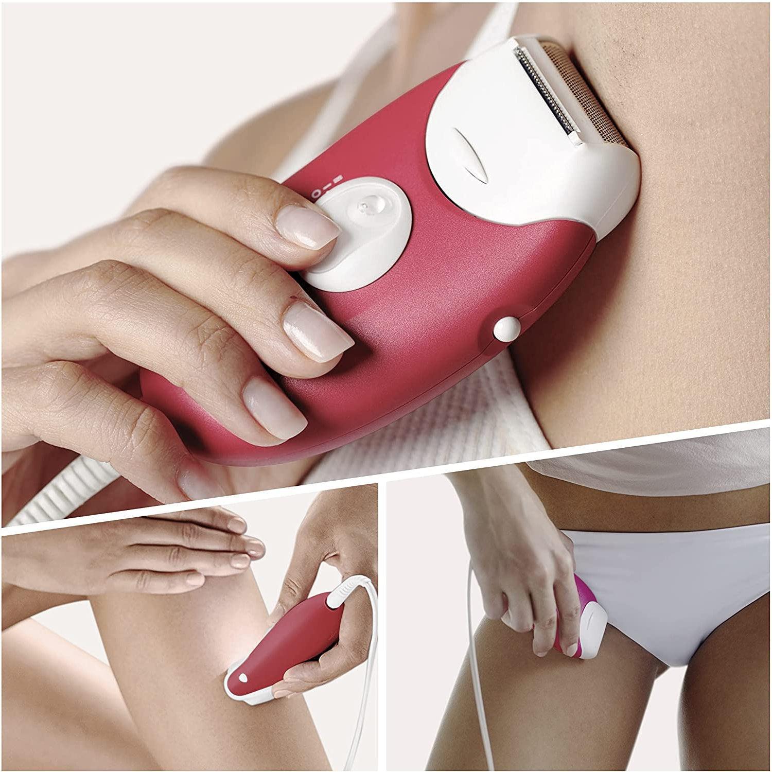 Braun Women's Silk-épil 3 3-410 Epilator with 3 Extras - 20-Tweezer System