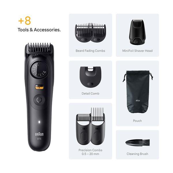 BRAUN Series 5 BT5560 Beard Trimmer - Black