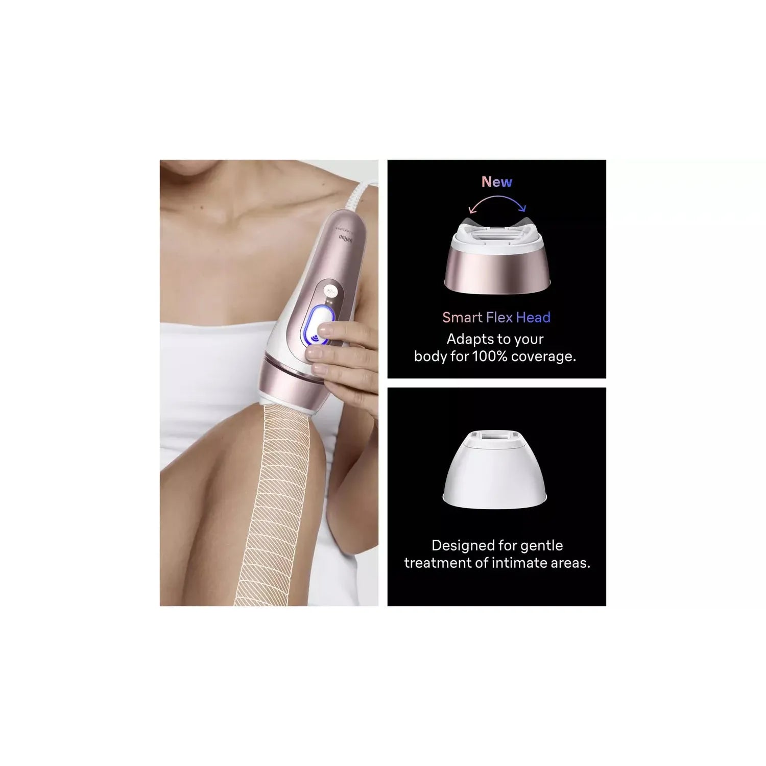 BRAUN Skin i-expert PL7211  Corded  IPL Hair Removal System - White