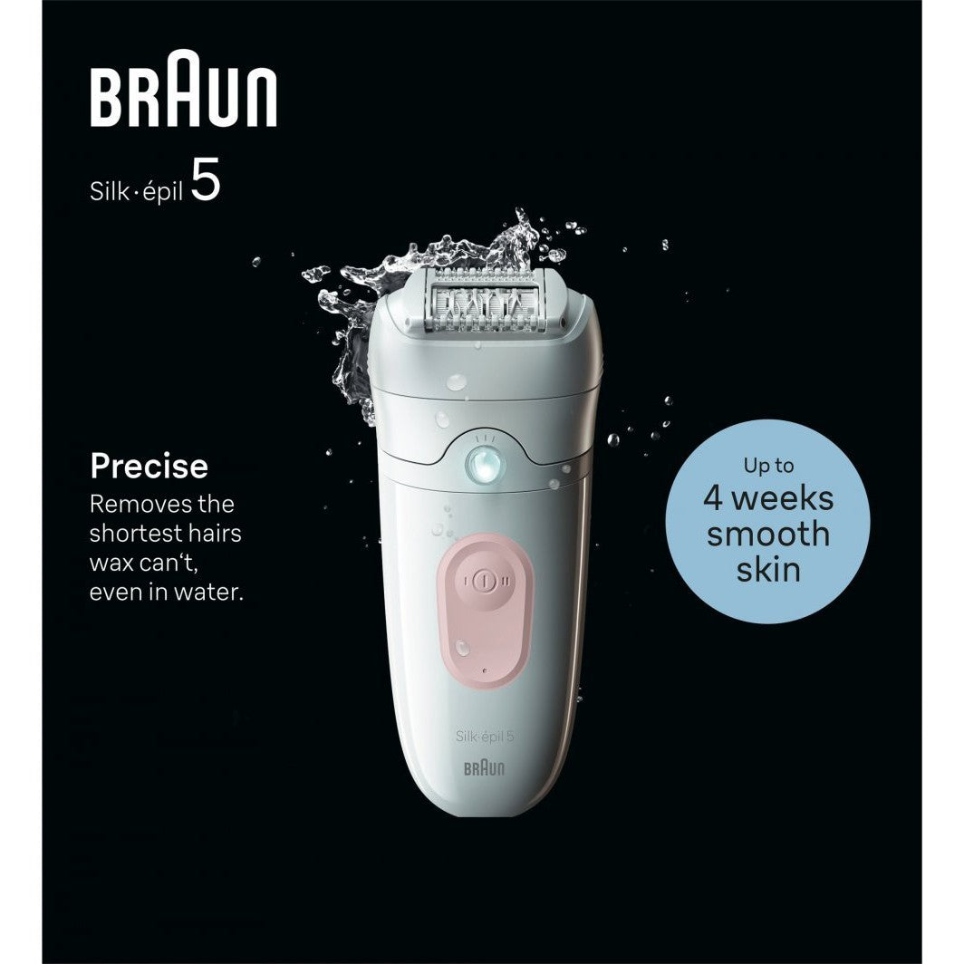 Braun Silk-epil 5 5-000 Wet & Dry Cordless Epilator