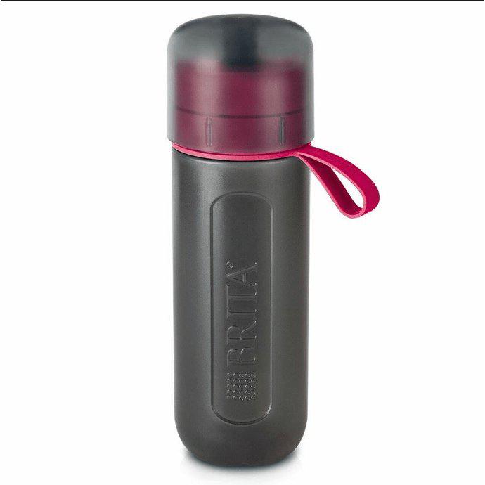 BRITA Fill & Go Active Sports Water Bottle with MicroDisc Filter - Pink - 600 mL. - Healthxpress.ie