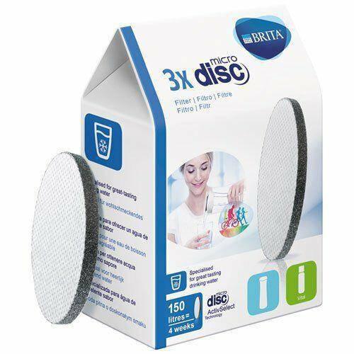 BRITA MicroDisc Replacement Filters, Water Purifier - Easy to Use, Pack of 3 - Healthxpress.ie