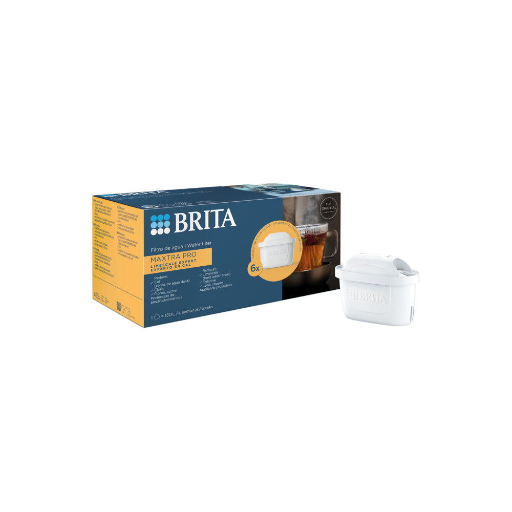 BRITA MAXTRA PRO Limescale Expert Water Filter Cartridge 6 Pack