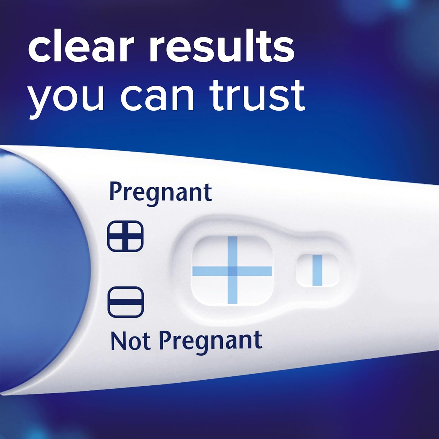 Clearblue Pregnancy Test, Rapid Detection, Result As Fast As 1 Minute, 2 Test, Easy at Home Testing, Packaging May Vary - Sort Dated - Use By 30th April 2026