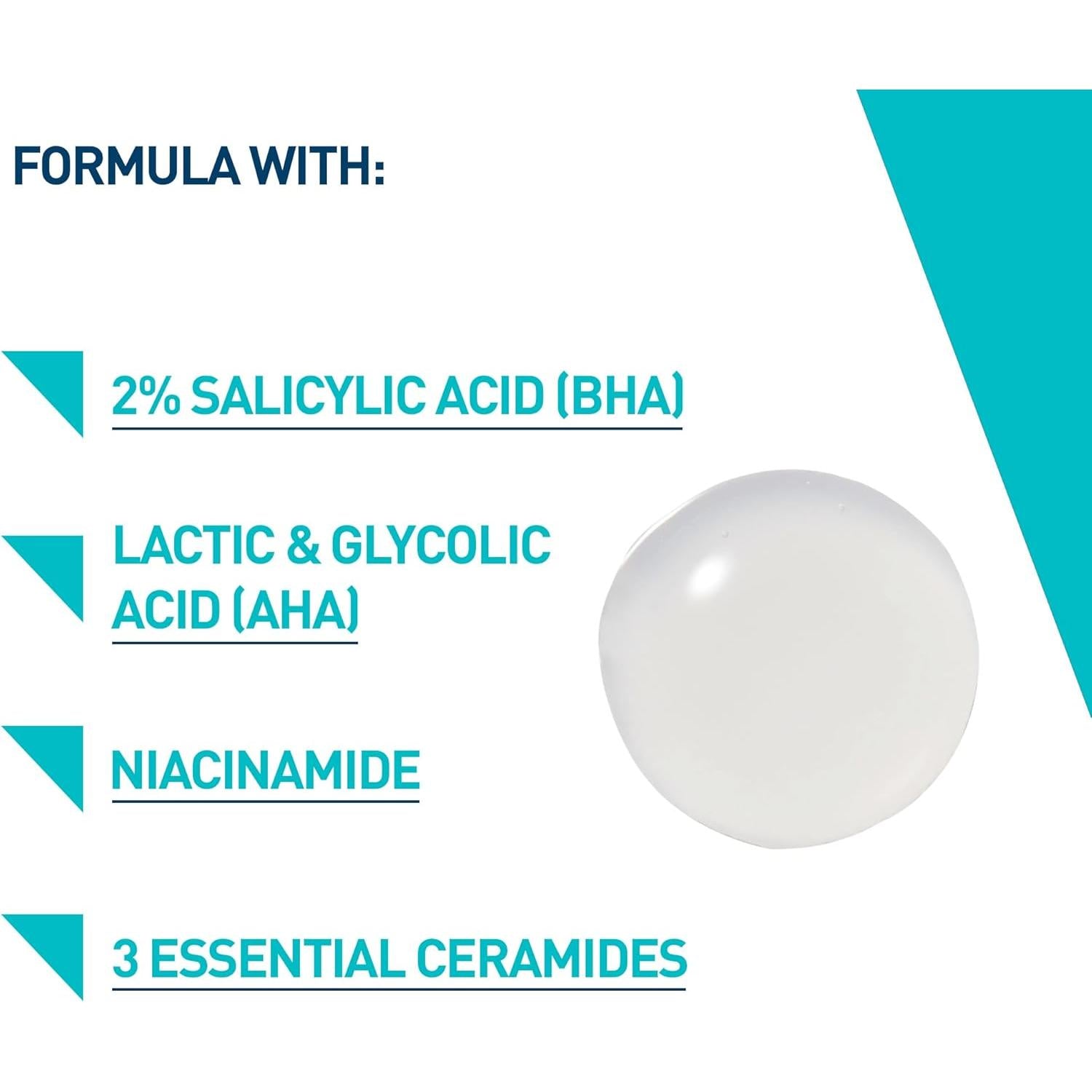 CeraVe Blemish Control Gel Moisturiser with 2% Salicylic Acid & Niacinamide for Blemish-Prone Skin 40ml