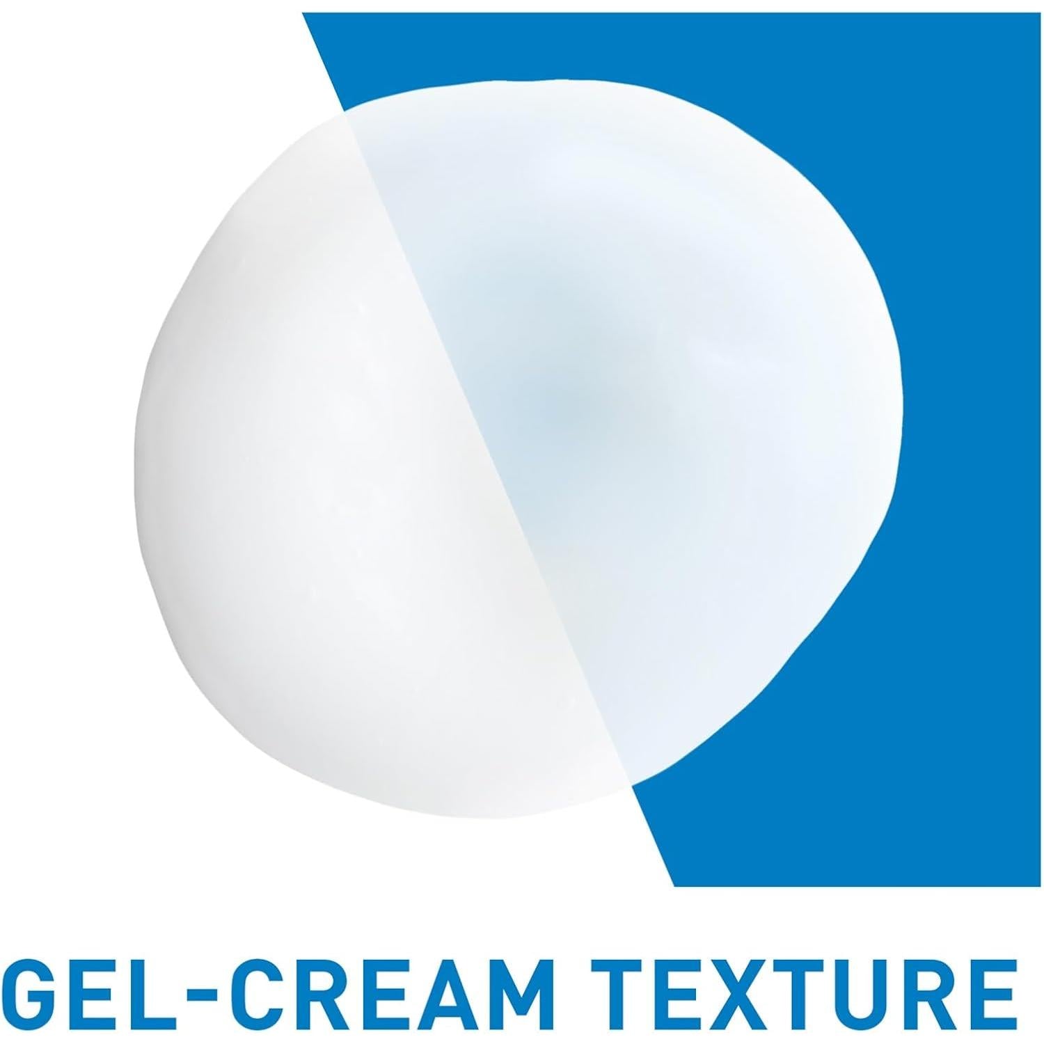 CeraVe PM Facial Moisturising Lotion, face moisturiser for all skin types, normal and dry skin, 52ml