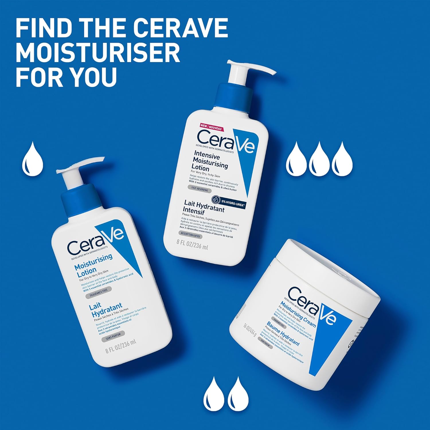 CeraVe, Intensive Moisturising Lotion, With Hyaluronic Acid, 3 Essential Ceramides 473ml