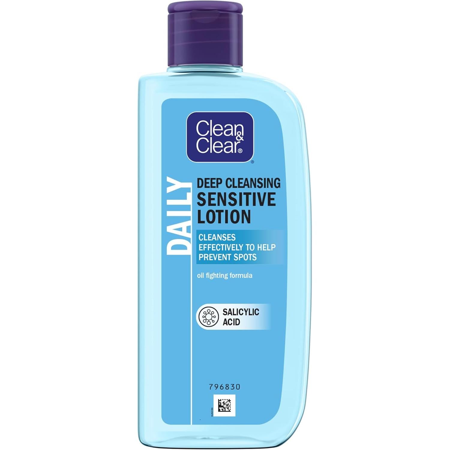 Clean & Clear Deep Cleansing Lotion for Sensitive Skin 200ml