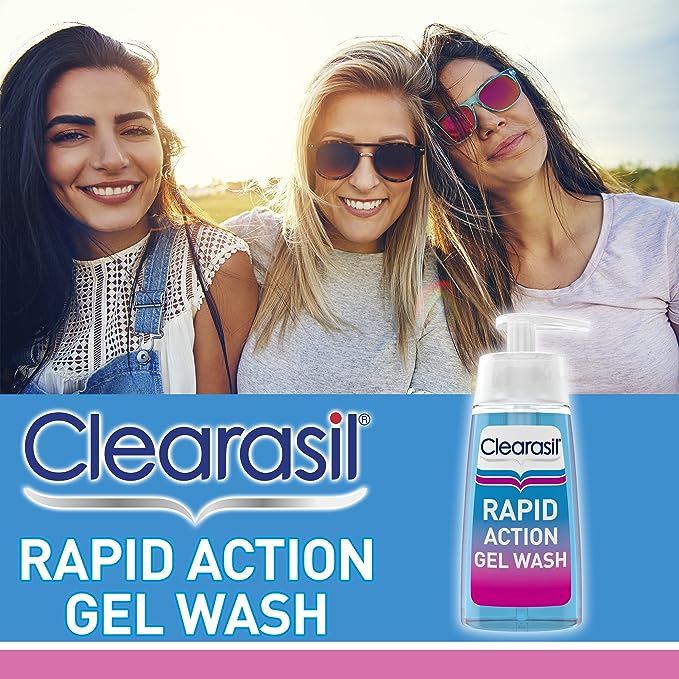 Clearasil Ultra Rapid Action Gel Wash, 150 ml