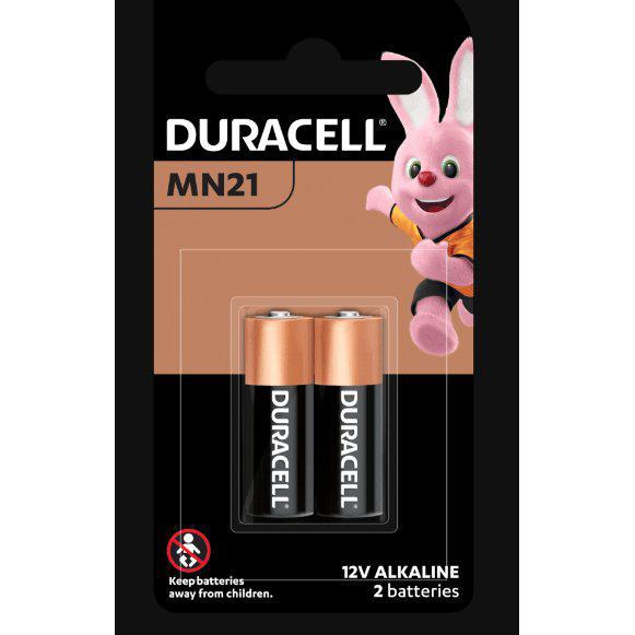 Duracell MN21 Alkaline Specialty Battery - Long Lasting Power, Pack of 2 - Healthxpress.ie