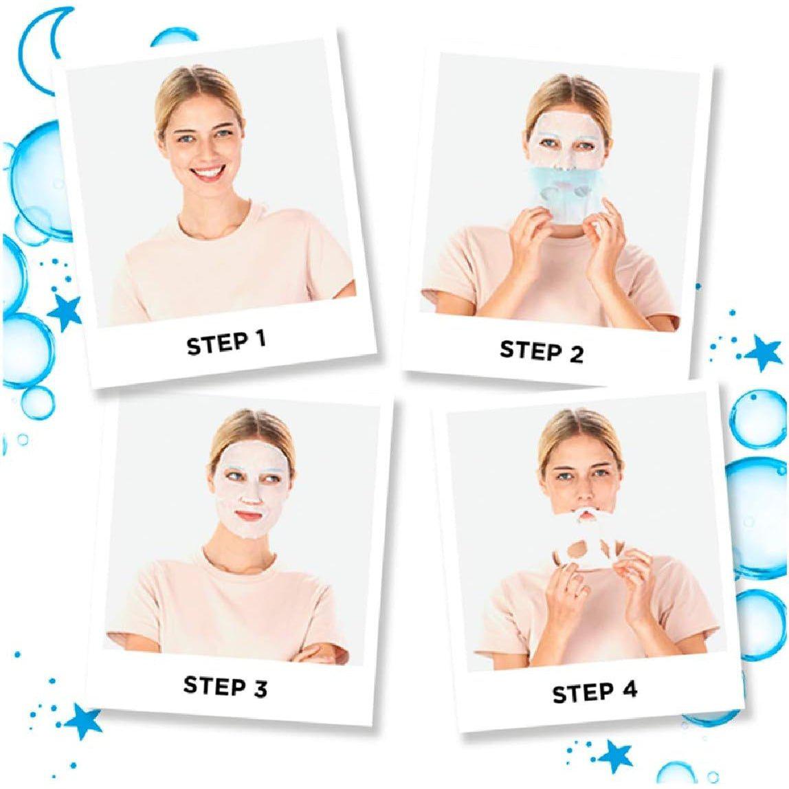 Garnier Moisture Bomb Night-Time Eye Sheet Mask Deep Sea Water and Hyaluronic Acid 6g - Healthxpress.ie