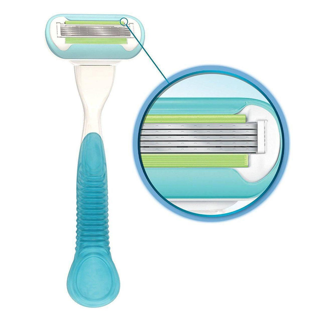 Gillette Venus Extra Smooth Women's Razor Blade Refills with 3 Curve-H