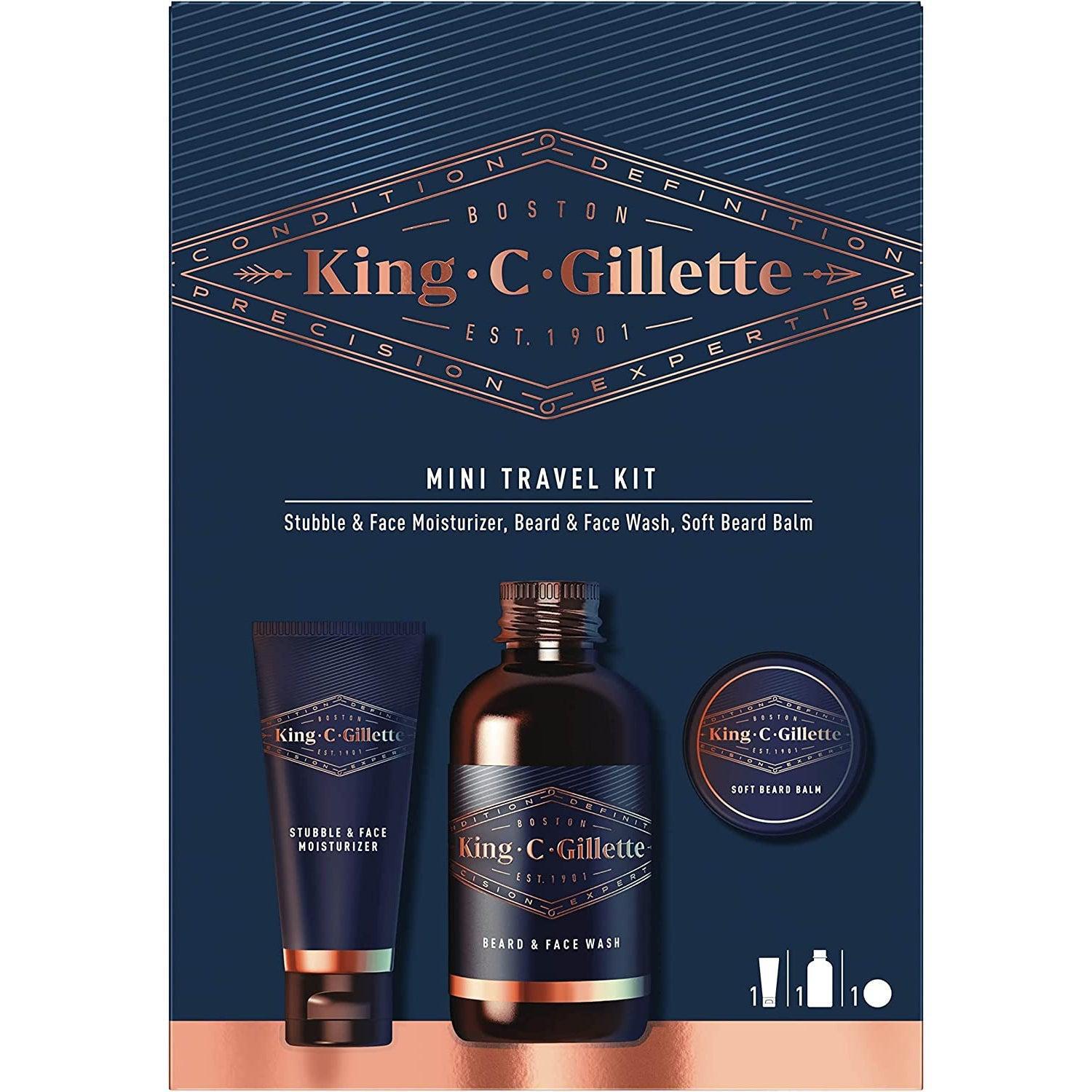 King C. Gillette Mini Travel Kit Gift Set - Healthxpress.ie