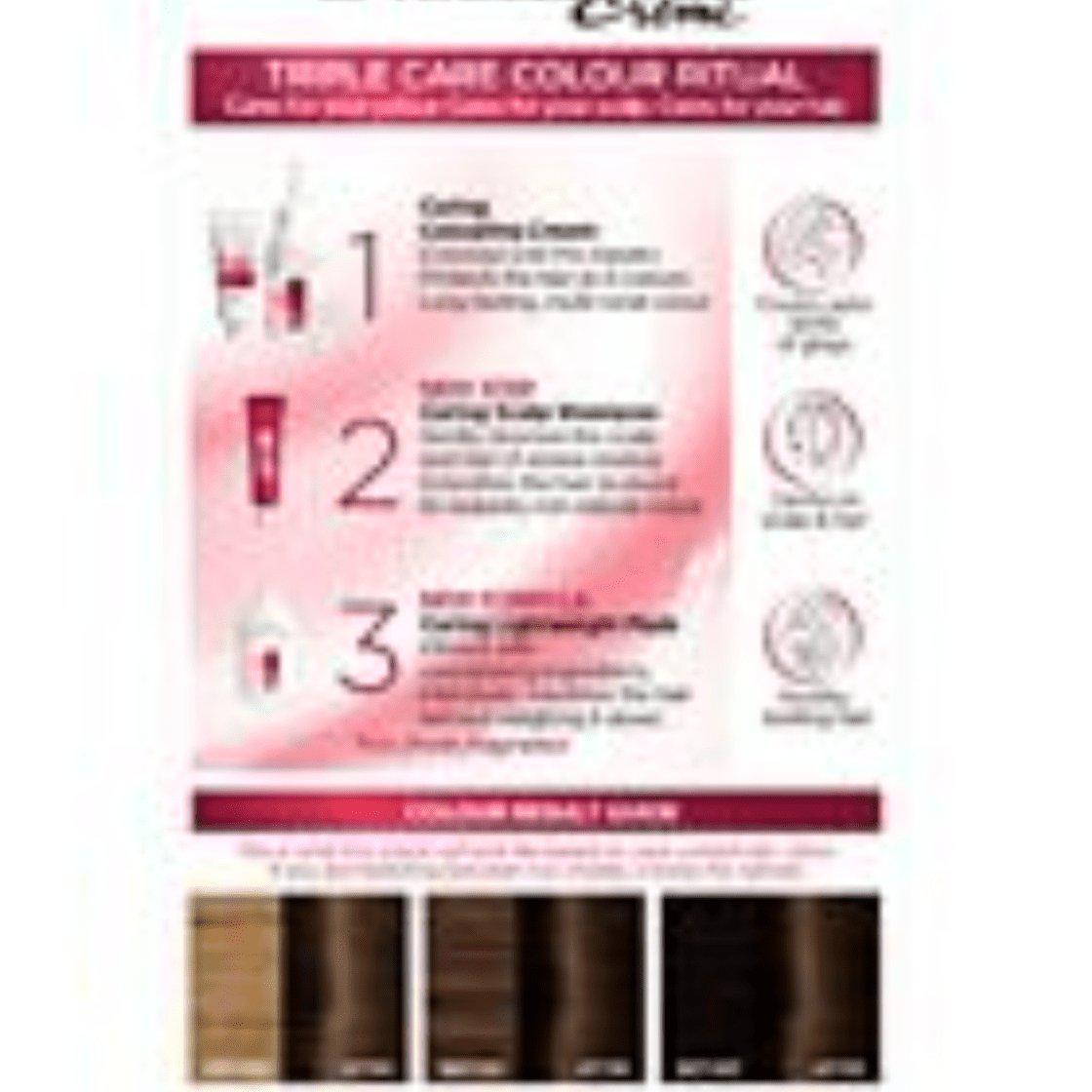 L'oreal Excellence Crème '5 Natural Brown' Permanent Hair Dye - Triple Care