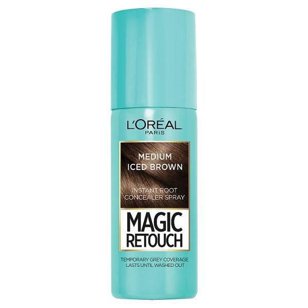 L’oreal Magic Retouch Instant Grey Root Concealer Spray - Medium Iced Brown - Healthxpress.ie