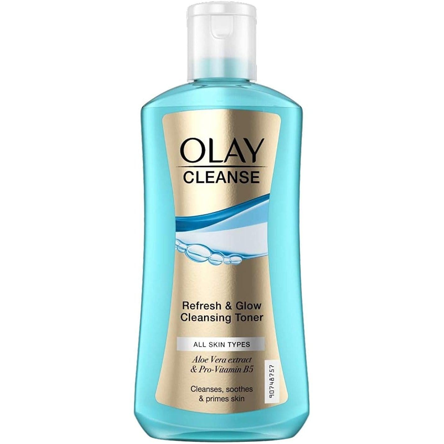 Olay Cleanse Refresh & Glow Cleansing Toner, All Skin Types, 200 ml