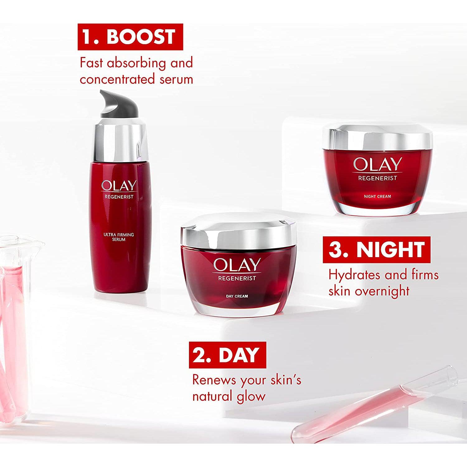 Olay Regenerist Face Serum, Ultra Firming Peptide Day Serum 50ml