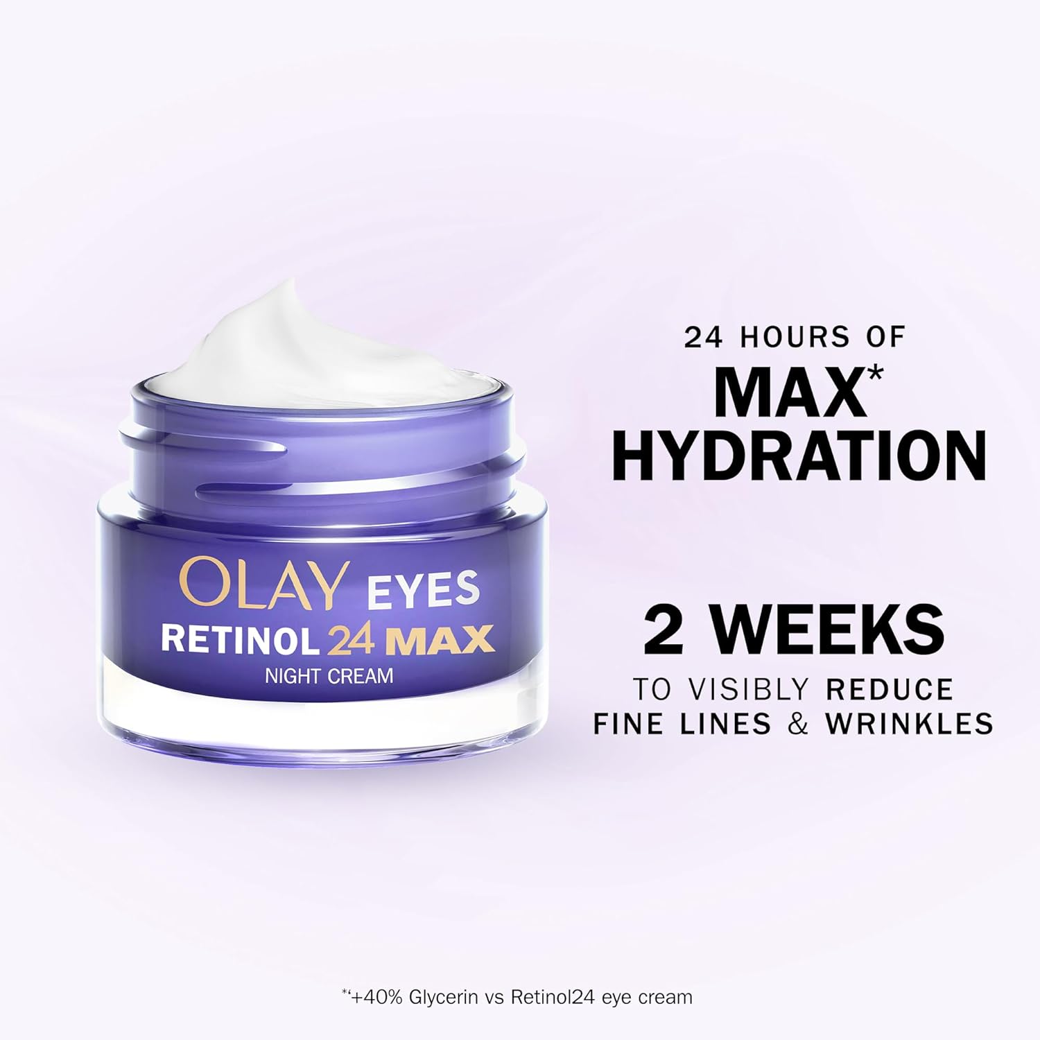 Olay Eyes Retinol 24 Max Night Eye Cream, 15ml