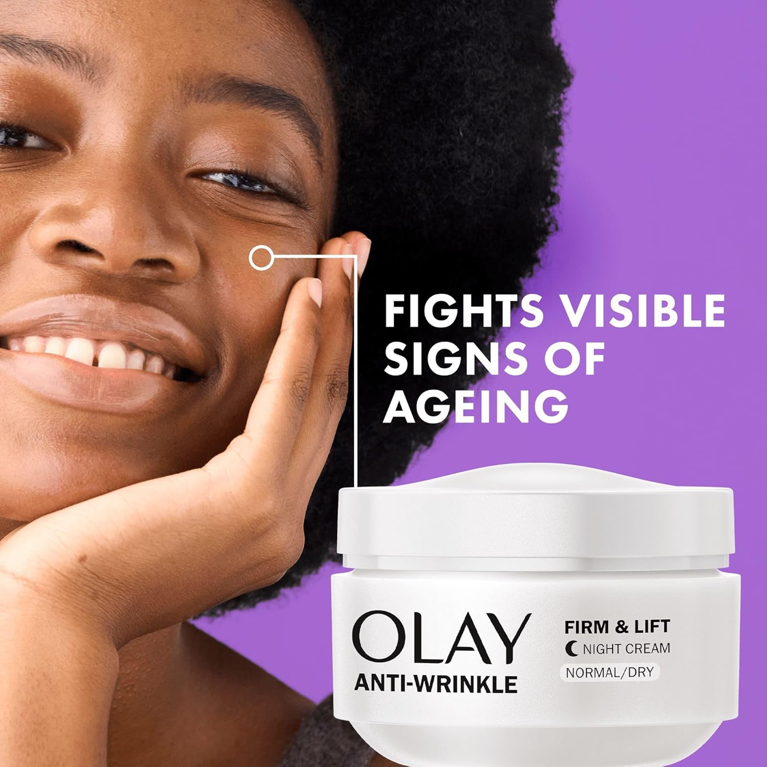 OLAY Anti-Wrinkle Firm & Lift Night Cream - Normal to Dry Skin