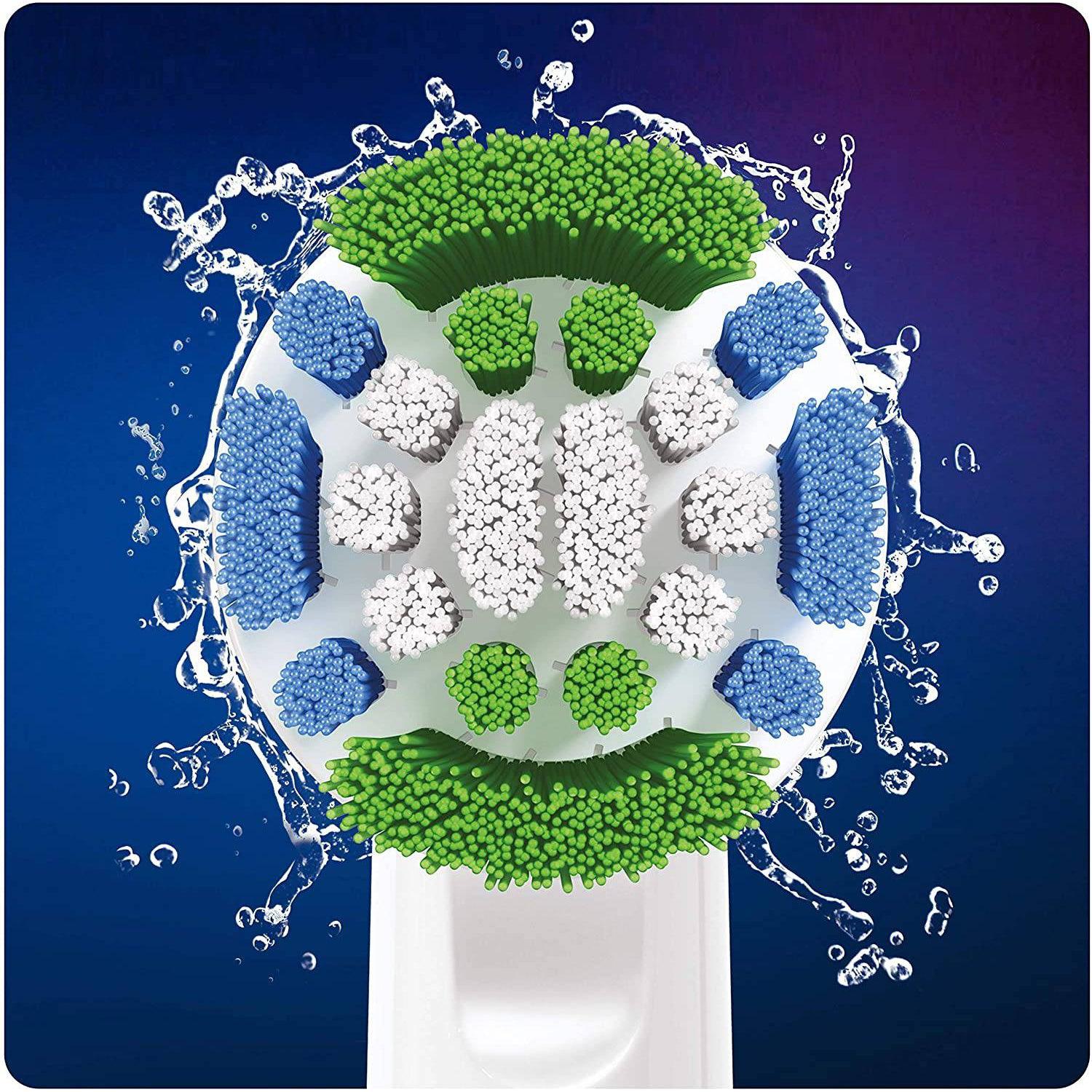 Oral-B Precision Clean 8pk Replacement Brush Heads - Round Brush Head - with CleanMaximiser Technology - Healthxpress.ie