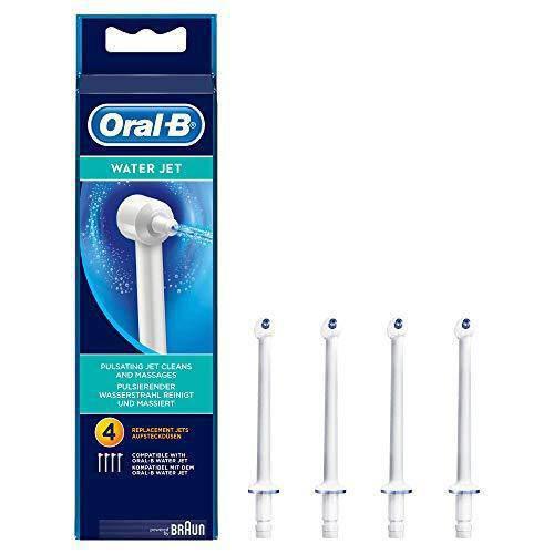 Oral-B Water Jet Oral Irrigator Replacement Nozzles for Water Floss - 4 Pack - Healthxpress.ie