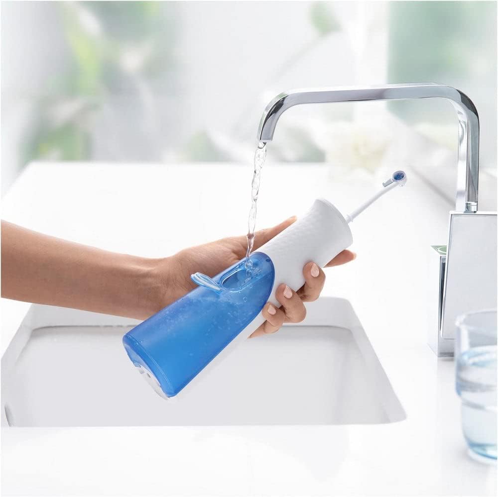 Oral-B Aquacare 4 Water Flosser Cordless Irrigator, Featuring Oxyjet Technology and 4 Cleaning Modes, UK 2 Pin Plug