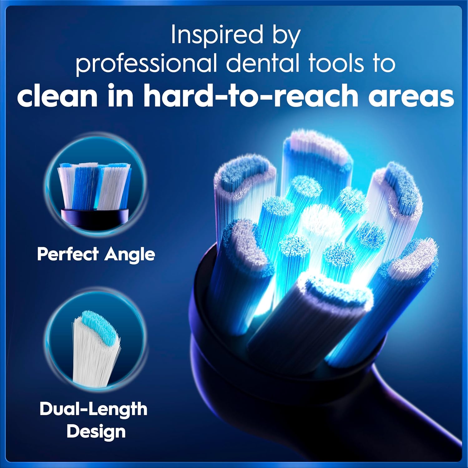 Oral-B iO9 Electric Toothbrushes , App Connected Handle, 1 Toothbrush Head, Charging Travel Case & Magnetic Pouch, 7 Modes, 2 Pin Plug, Black Onyx Edition