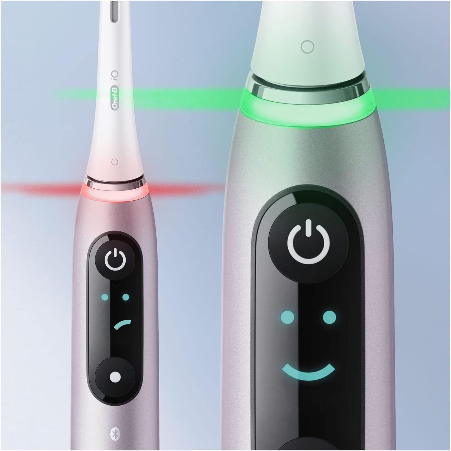 Braun Oral-B iO 9N Electric Toothbrush with Revolutionary Magnetic Technology - Rose Quartz