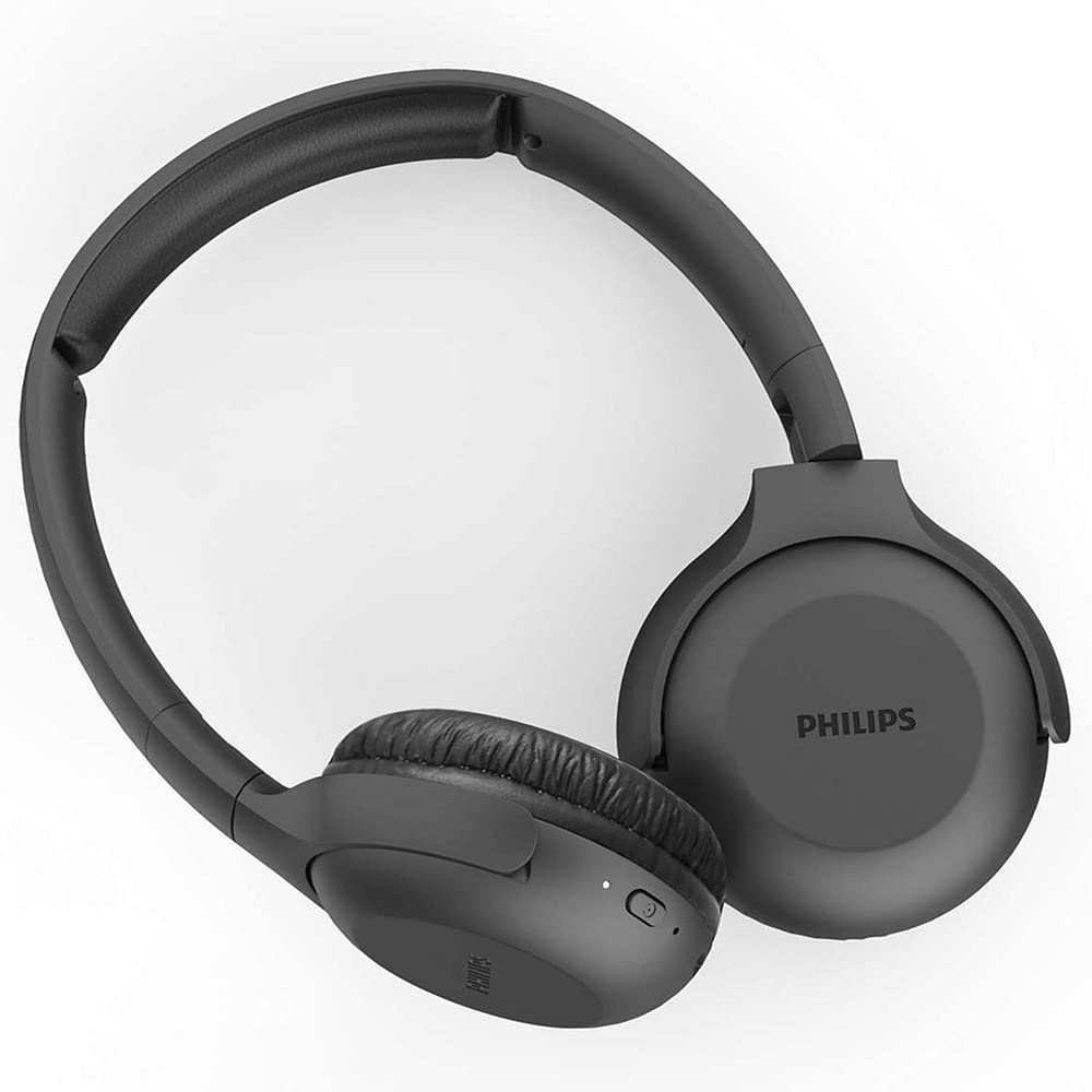 PHILIPS Audio On Ear Headphones UH202BK/00 Bluetooth On Ears (Wireless, 15 hour battery) Black