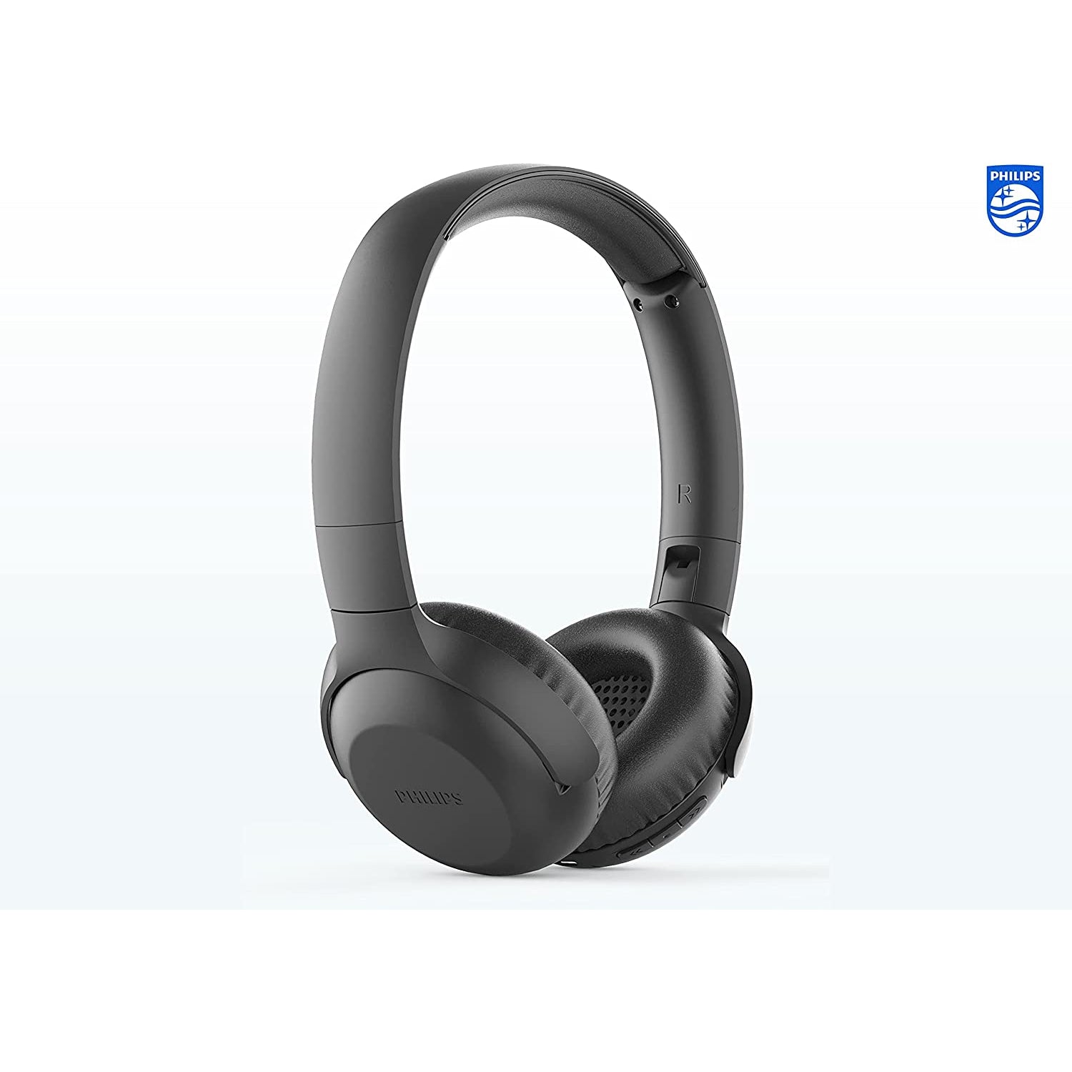 PHILIPS Audio On Ear Headphones UH202BK/00 Bluetooth On Ears (Wireless, 15 hour battery) Black