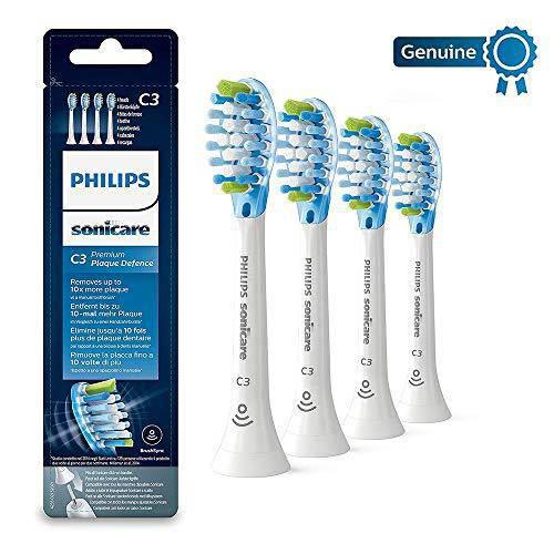 Philips HX9044/17 Sonicare C3 Premium Plaque Defense Toothbrush Heads - 4 Pack