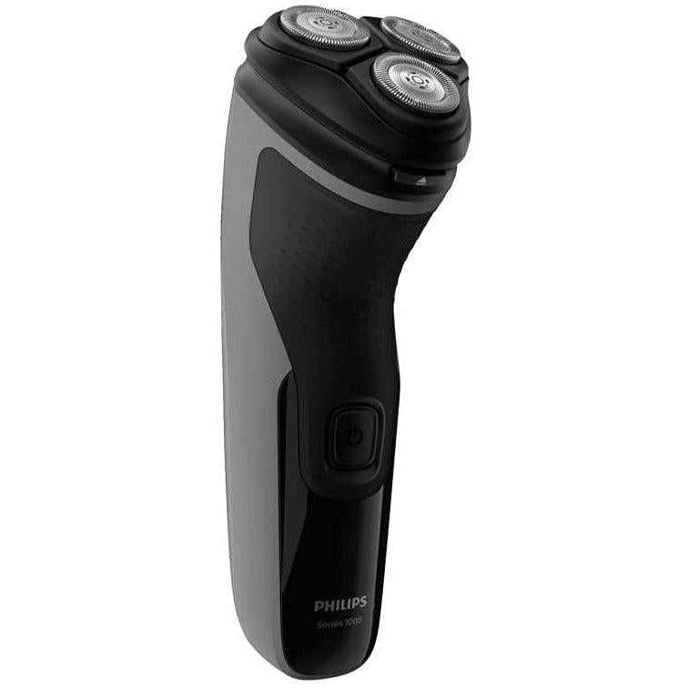 Philips S1231/41 Shaver Series 1000 Dry Electric Shaver - PowerCut Blades, Black