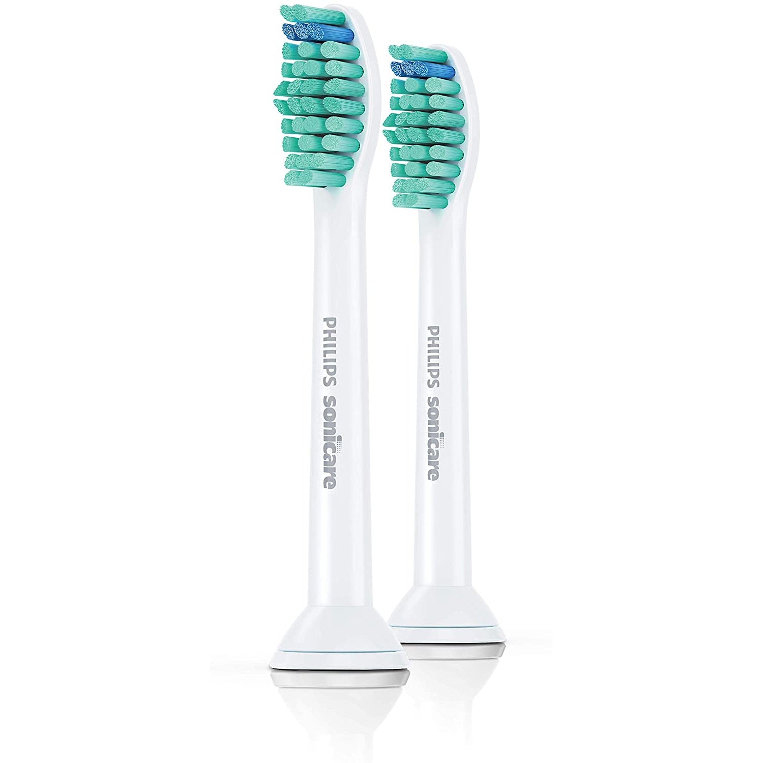 Philips Sonicare ProResults HX6012/07 Original Toothbrush Replacement Brush Heads Standard Pack of 2, White