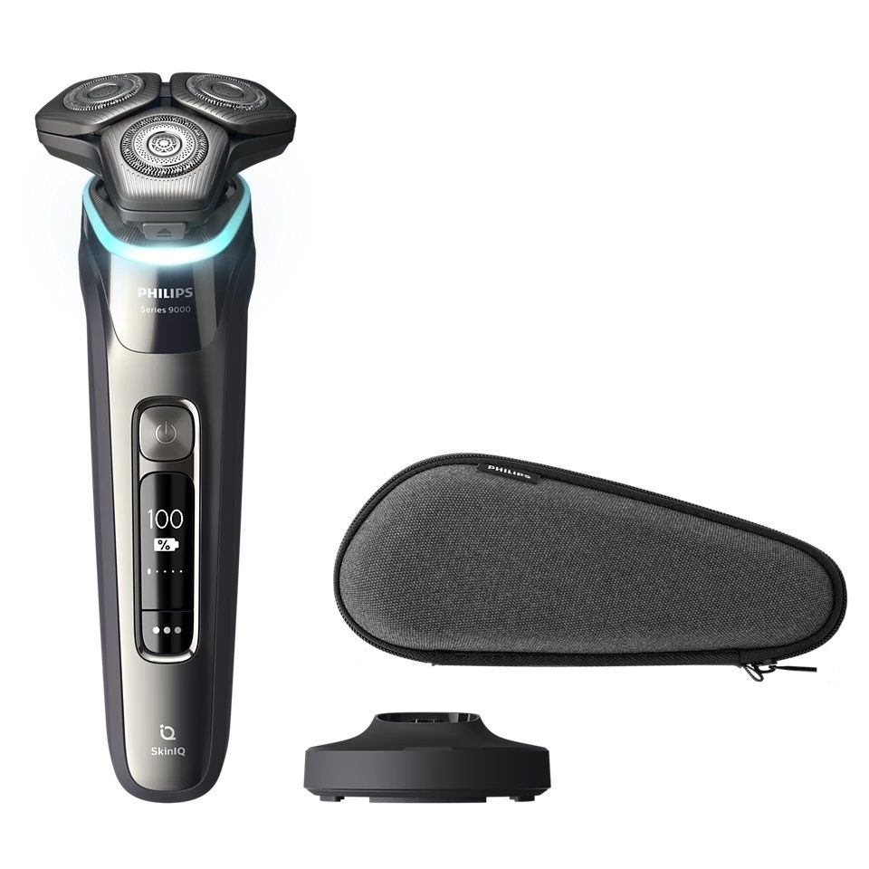 Philips Series 9000 Wet & Dry Electric Shaver with SkinIQ -  S9974/35