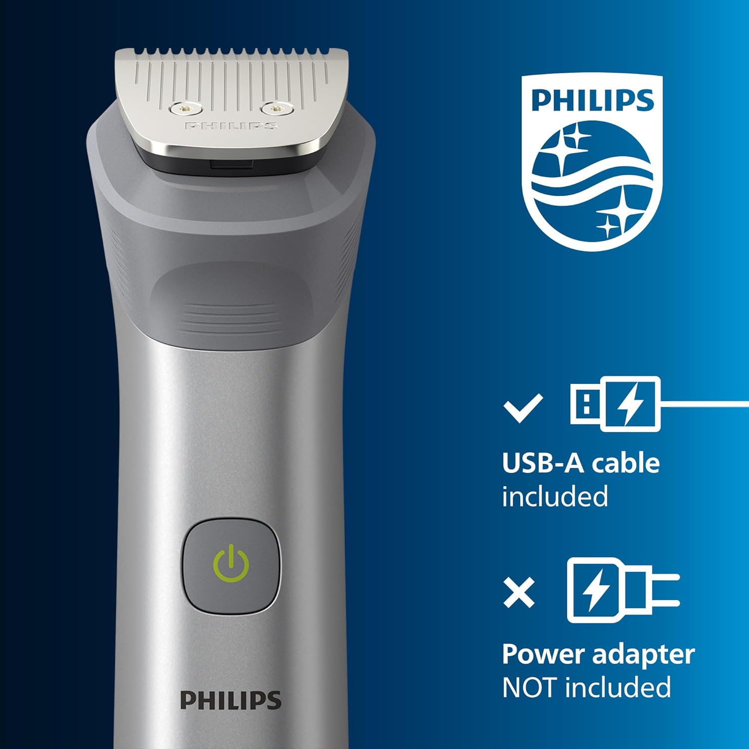 Philips MG5940/15 Multigroom Series 5000 Shaver - 12-in-1 Face , Body and Hair Trimmer