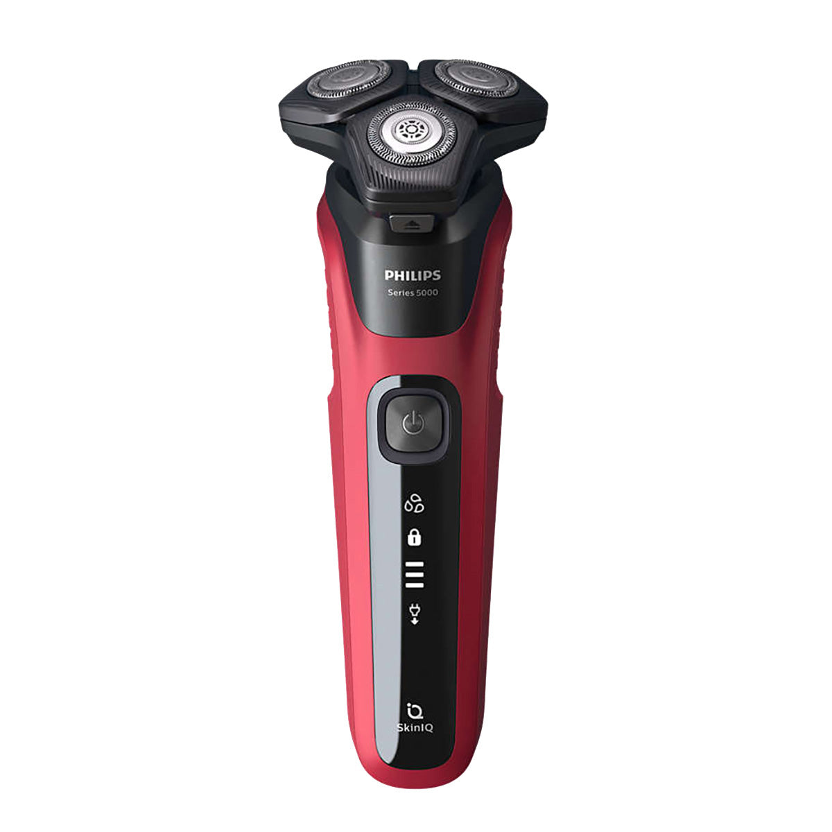 Philips S5583/10 Electric Shaver Series 5000 Wet & Dry with Steel Precision Blades - Fire Red