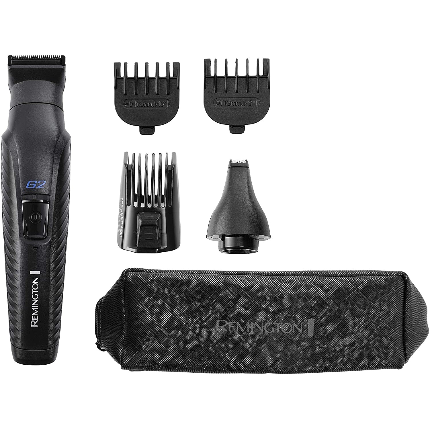 Remington Graphite G2 Multi-Grooming Kit, Electric Body, Detail and Beard Trimmer, PG2000 - Healthxpress.ie