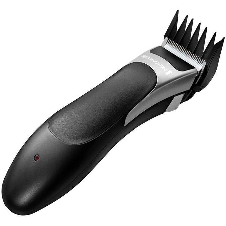 Remington Stylist Hair Clippers, Cordless Use with 8 Comb Lengths and Detail Trimmer, 25 Piece Grooming Kit - HC366