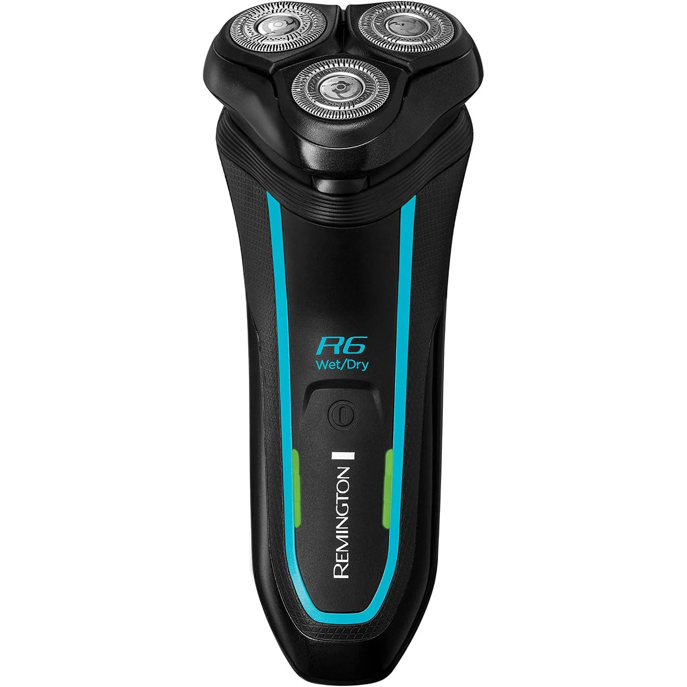 Remington R6 Aqua Wet & Dry Mens Electric Rotary Shaver (100% Waterproof, Pop up trimmer, 60min usage, 90min charge, 5min Quick charge, Cordless, USB Charging, Travel pouch) R6000