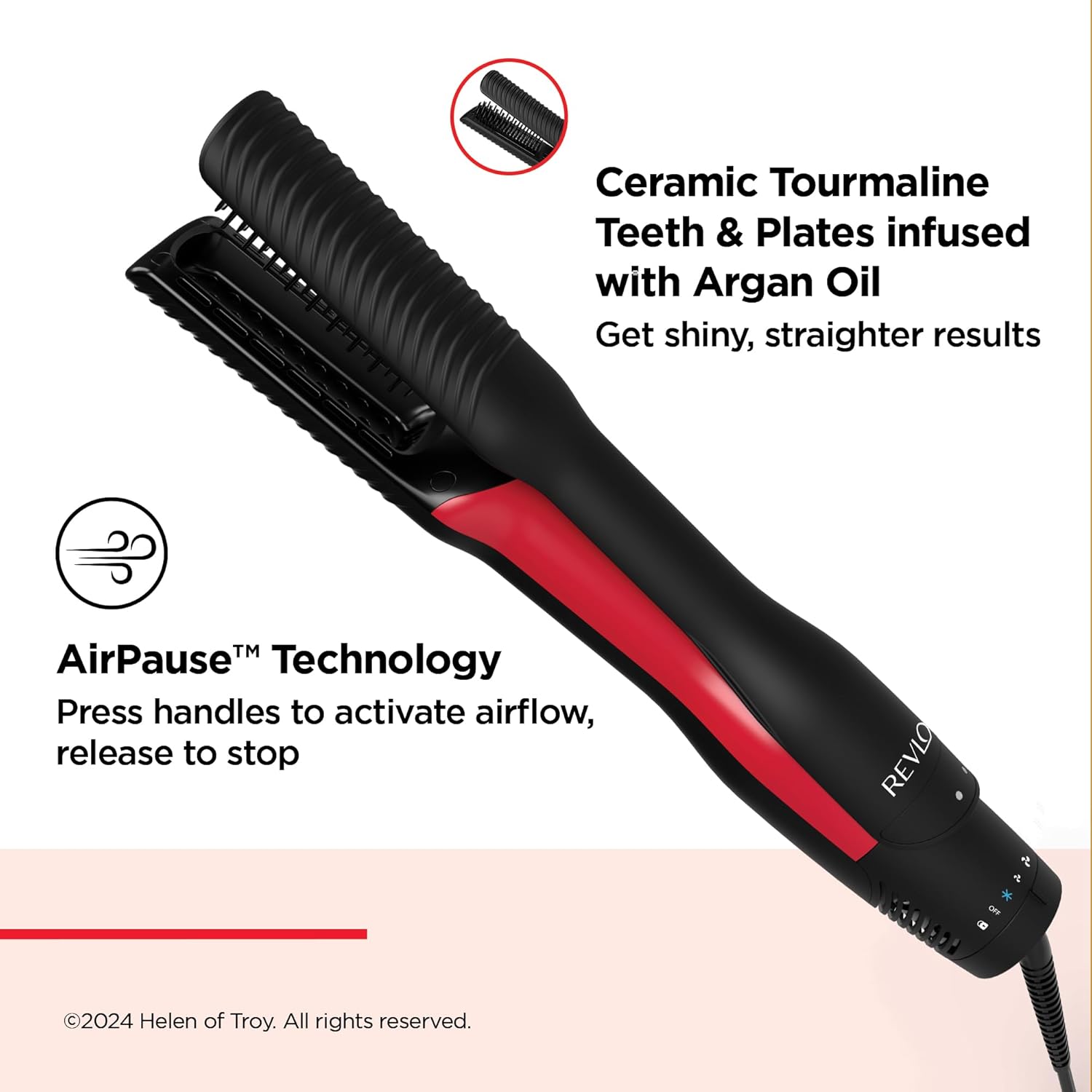 Revlon One-Step Air Straight 2-in-1 Dryer & Air Straightener RVDR5330UK