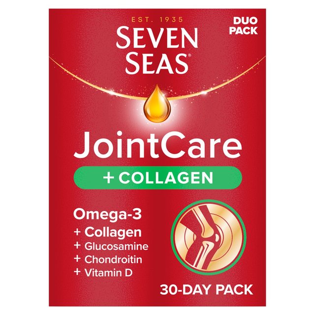 Seven Seas JointCare + Collagen, with Omega-3 30 Capsules