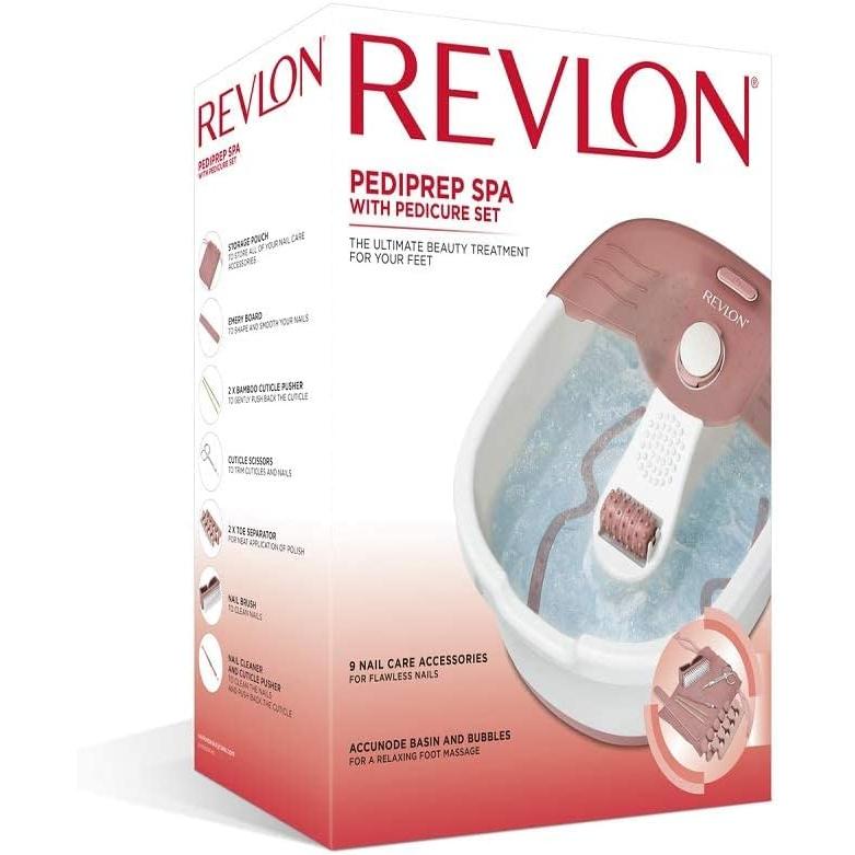 REVLON Pediprep Foot Spa Massager, Model RVFB7021P