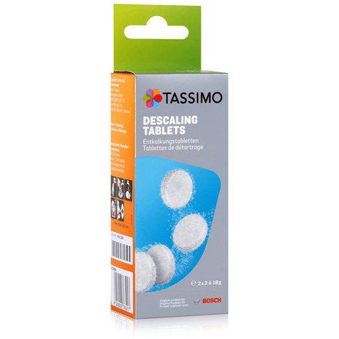 Tassimo Bosch Coffee Machine Descaling/Decalcifying Tablets - Pack 2x2 Pack - 4 Tablets