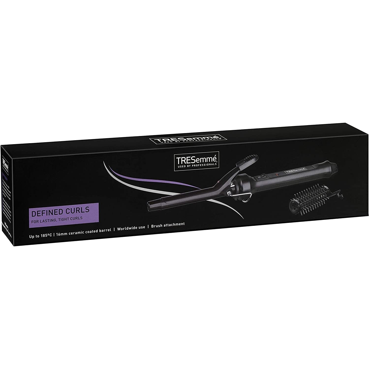 TRESemme Defined Curls Curling Tong, Black, 16 millimeters - 271TU - Healthxpress.ie