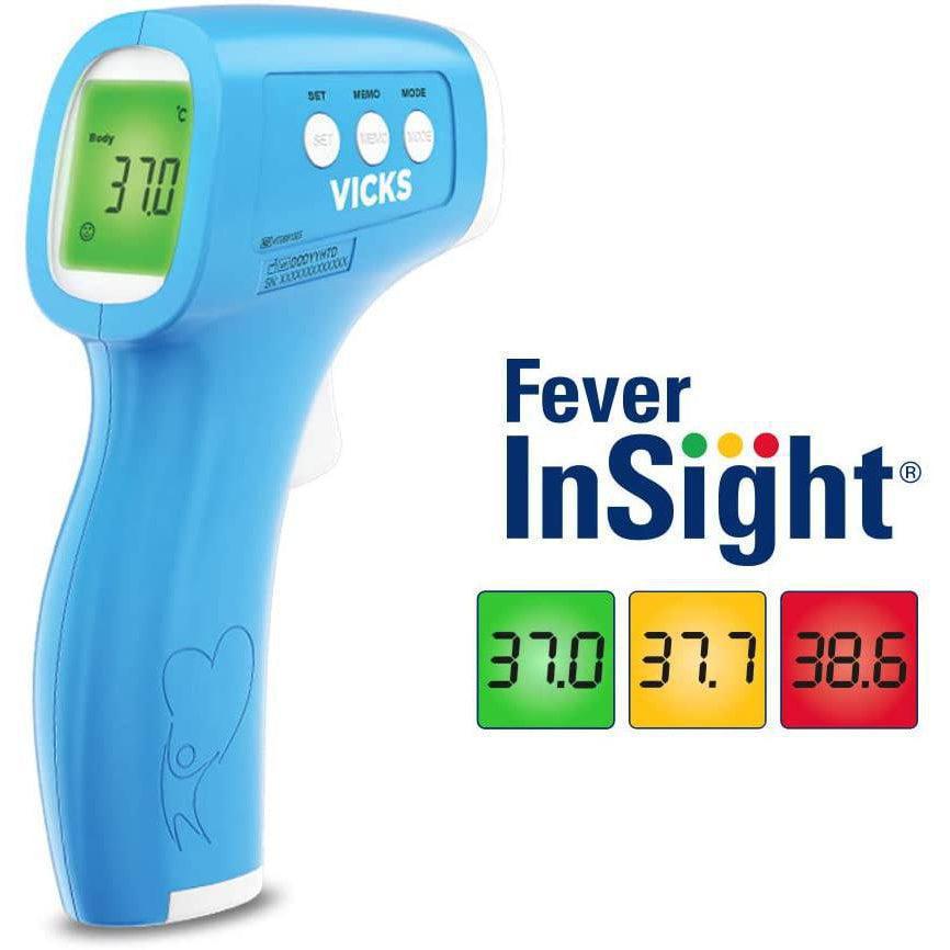 Vicks HTD8813EE Non Contact Infrared Body Thermometer - Clinically Accurate - Healthxpress.ie